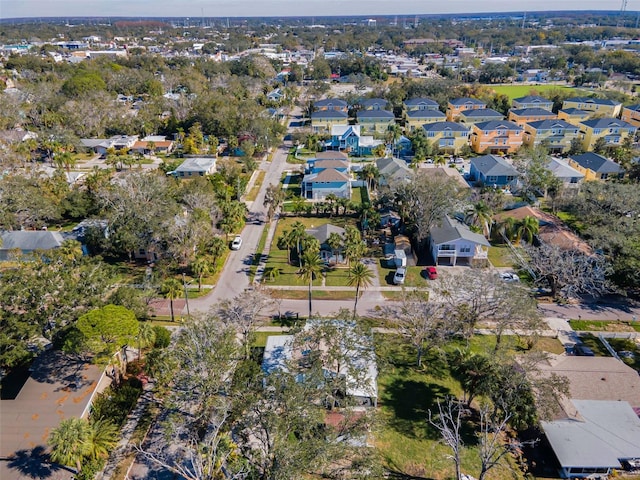 402 Pineapple St, Tarpon Springs, FL 34689 - bird's eye view with a residential view