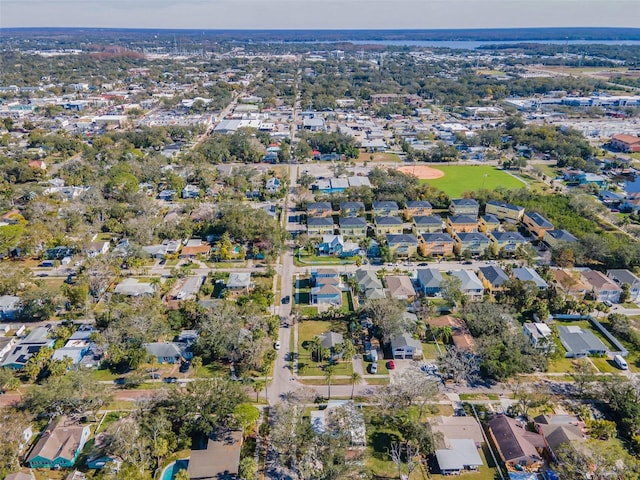 402 Pineapple St, Tarpon Springs, FL 34689 - drone / aerial view featuring a residential view