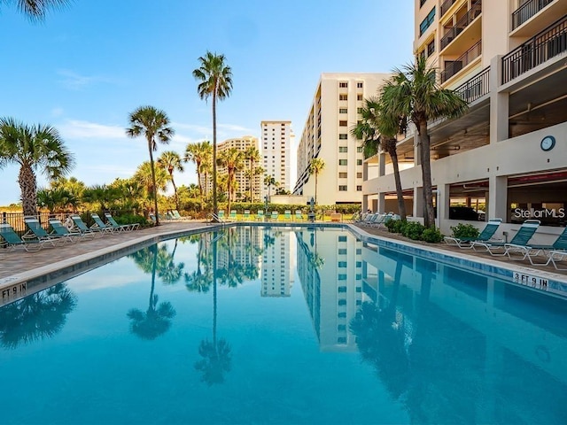 view of swimming pool