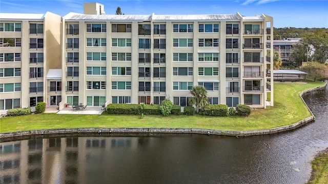 view of property featuring a water view