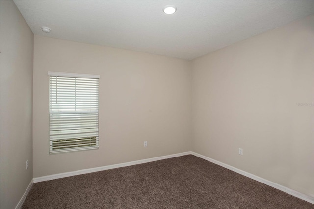 empty room featuring carpet floors