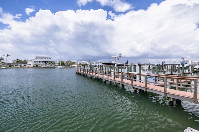 530 S Gulfview Blvd Unit 205, Clearwater, FL 33767 - dock area featuring a water view and boat lift