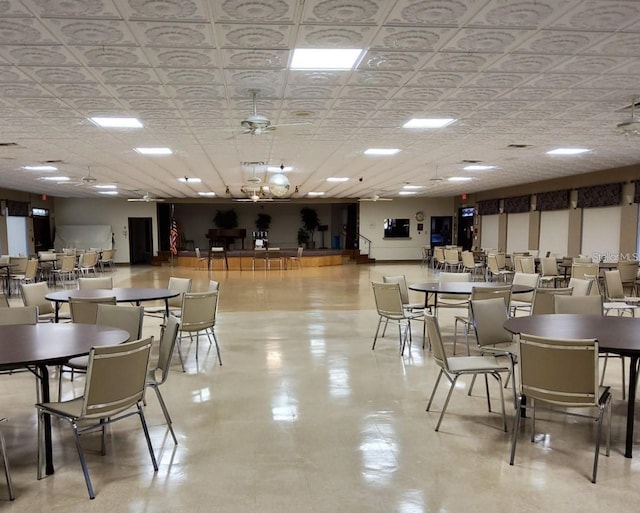 view of dining room