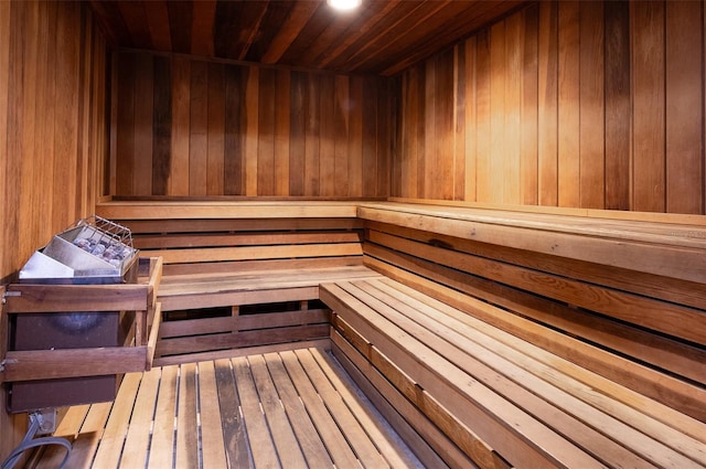 view of sauna / steam room