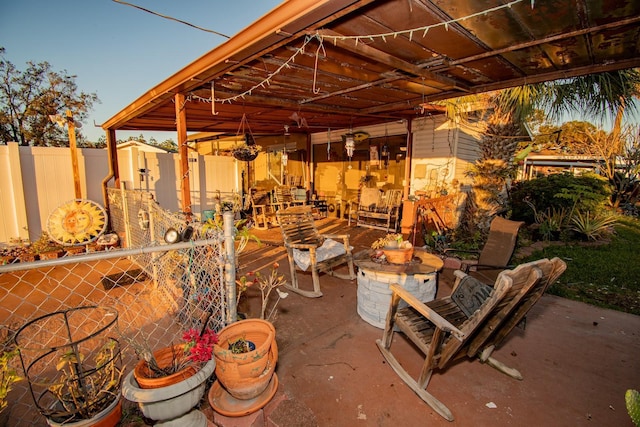 view of patio / terrace