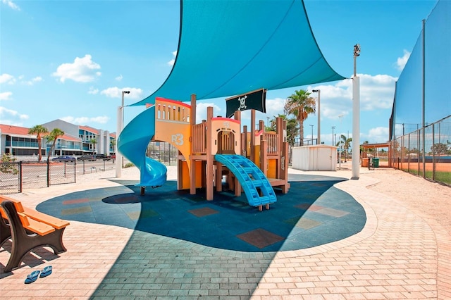 343 Rex Pl Unit F, Madeira Beach, FL 33708 - view of communal playground