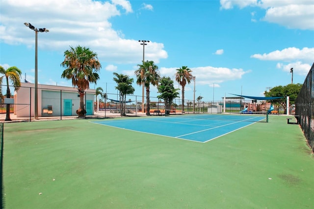 343 Rex Pl Unit F, Madeira Beach, FL 33708 - view of tennis court