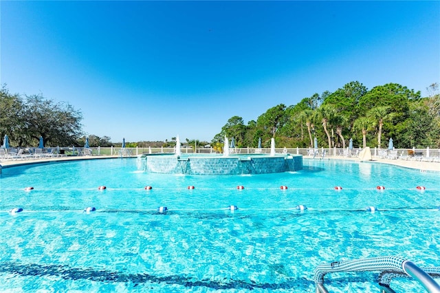 view of swimming pool