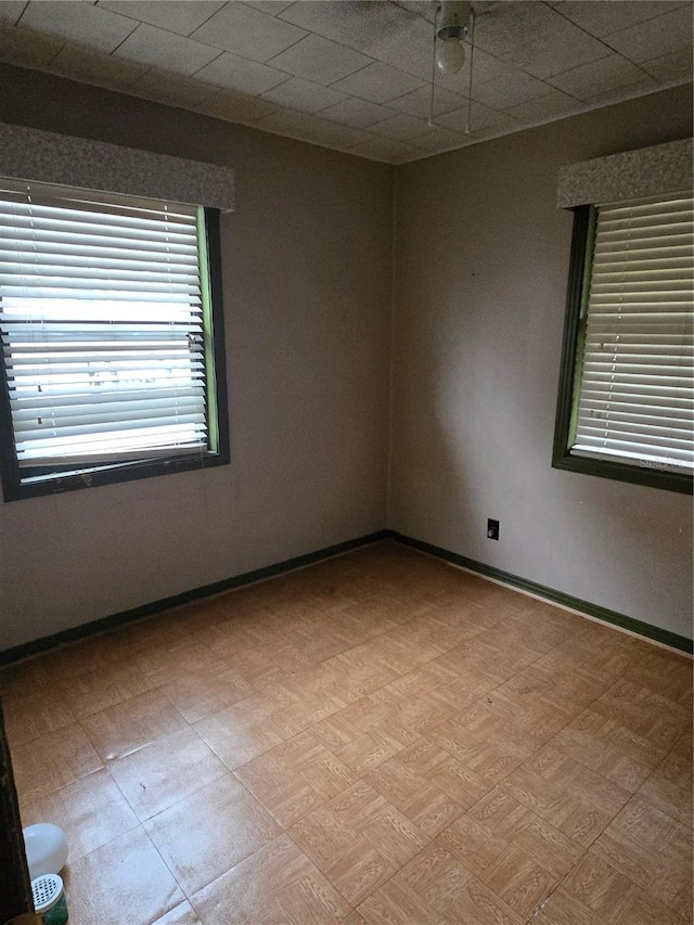 view of empty room