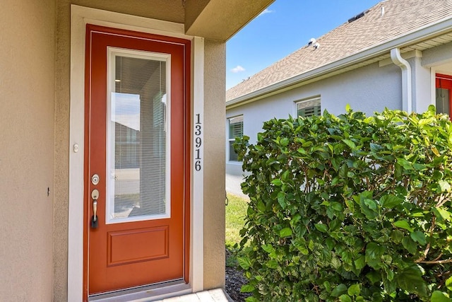 view of property entrance