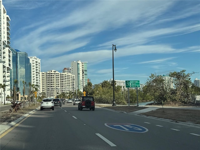 view of street