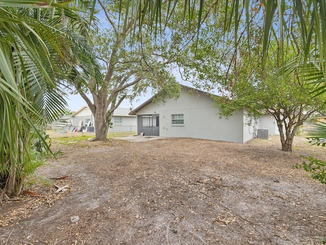 exterior space with central AC unit