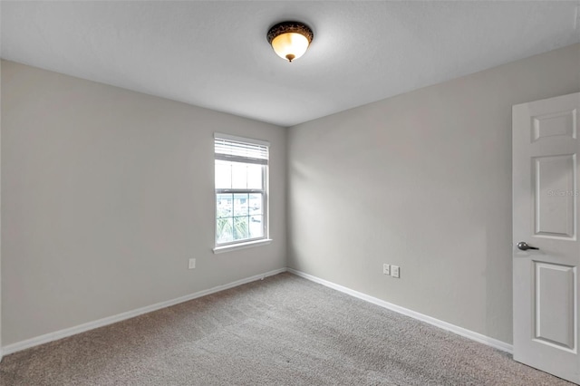 empty room featuring carpet floors