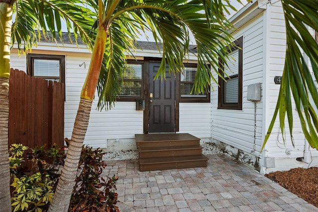 view of property entrance