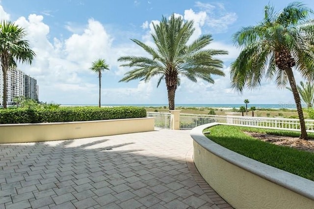 view of home's community featuring a patio area