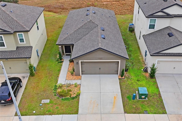 bird's eye view