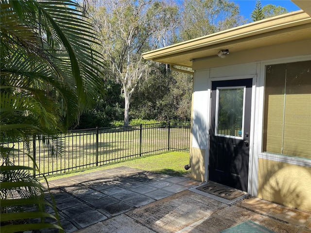 view of patio