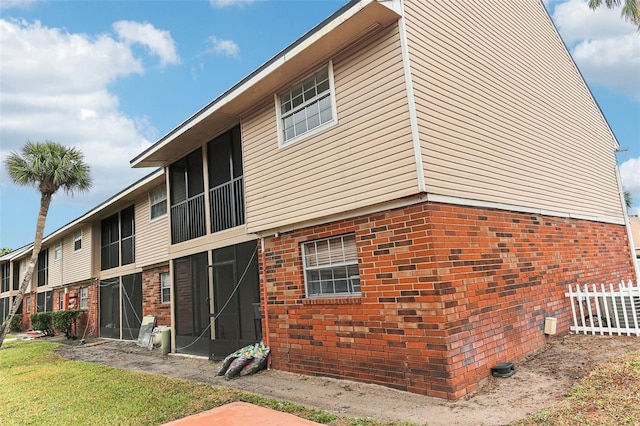 view of property exterior