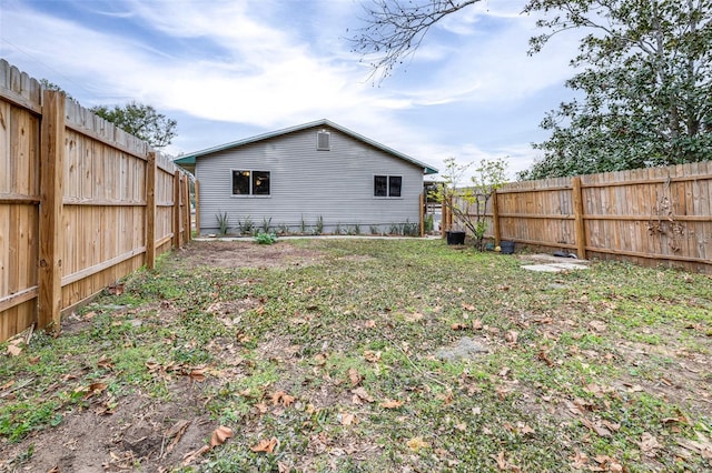 view of back of property