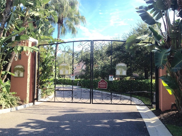 view of gate