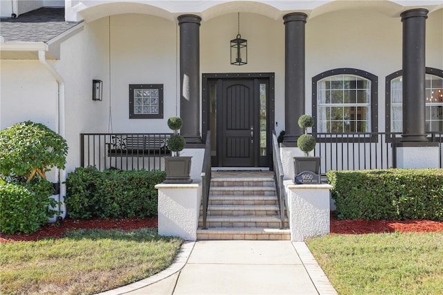 view of property entrance