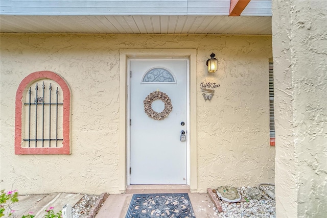 view of entrance to property