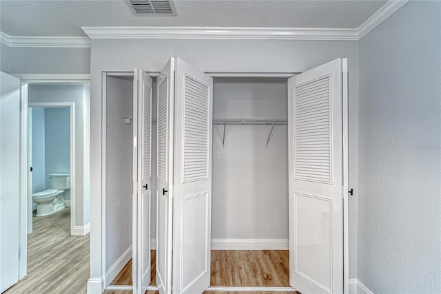 view of closet