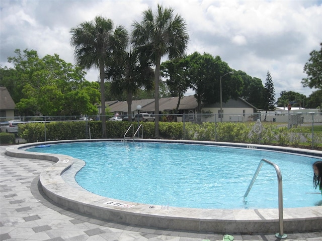 view of pool