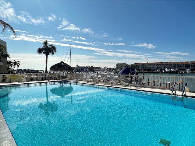 view of swimming pool