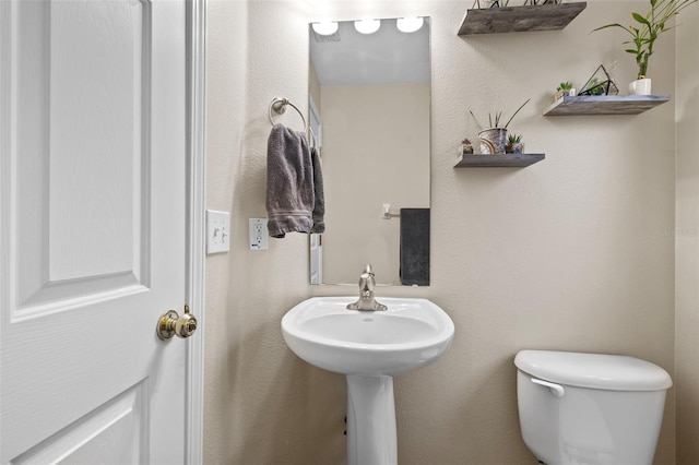 bathroom with toilet