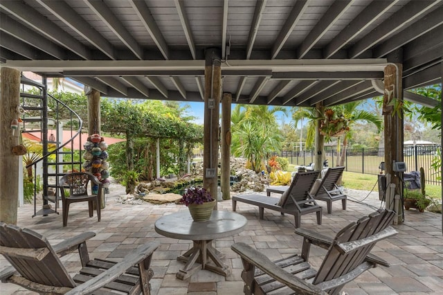 view of patio / terrace