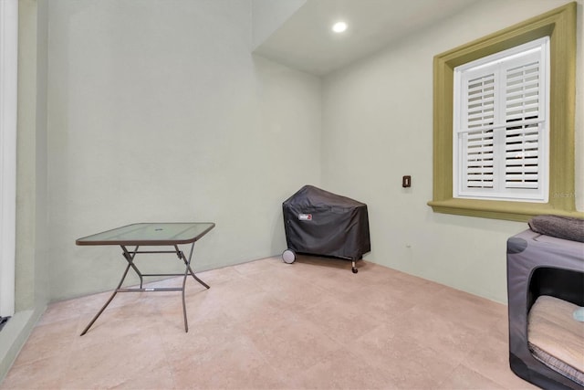 view of sitting room