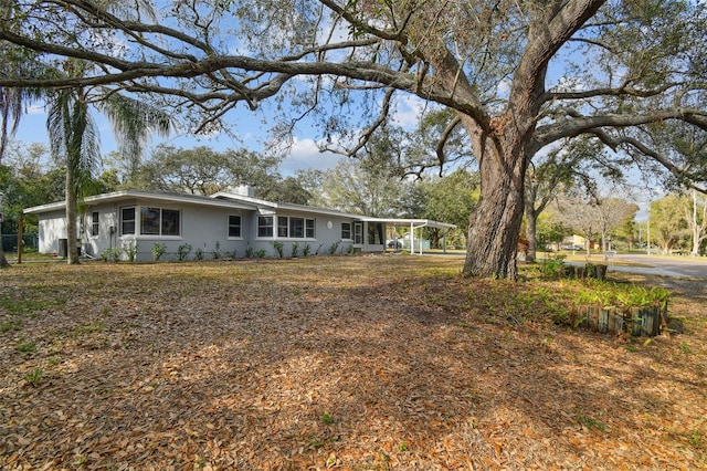 view of yard