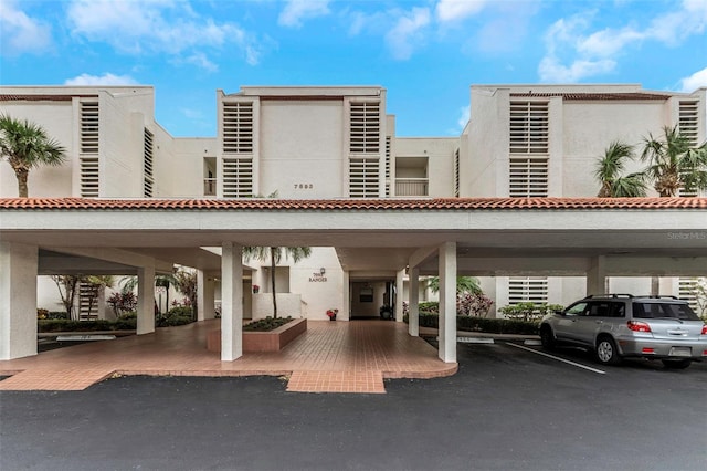 view of rear view of property