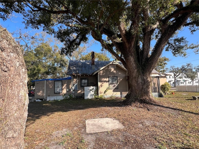 view of property exterior