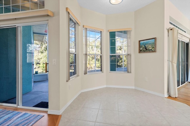 entryway featuring tile patterned floors