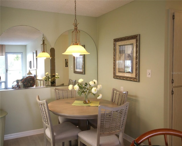 view of dining room