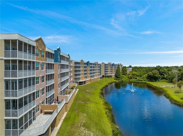 property view of water