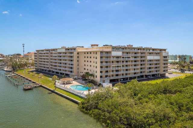 19451 Gulf Blvd Unit 204, Indian Shores, FL 33785 - view of property featuring a water view