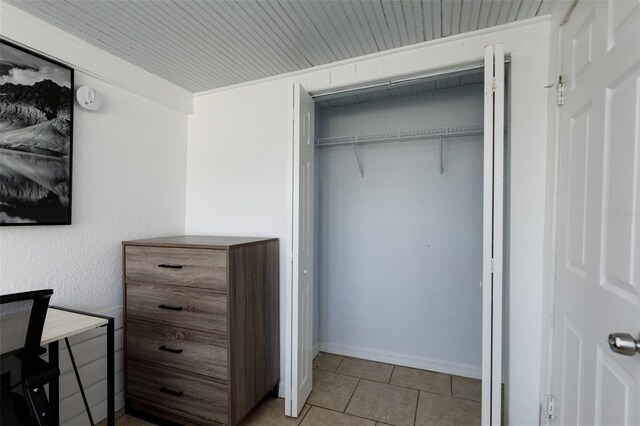 view of closet