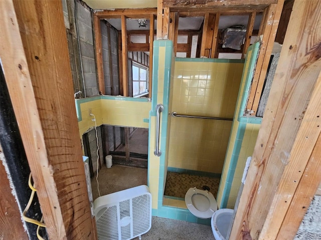 bathroom featuring toilet