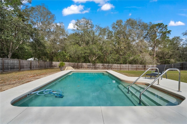 view of pool