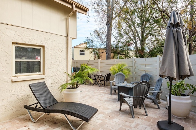 view of patio