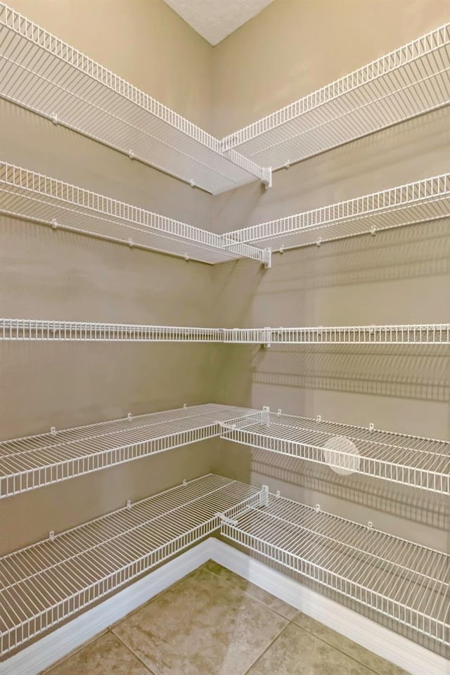 view of pantry