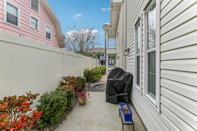 view of patio / terrace with grilling area