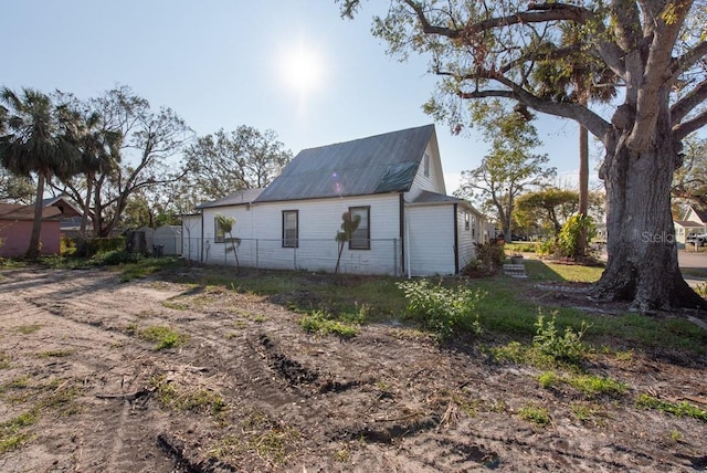 view of side of home