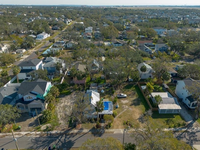 aerial view