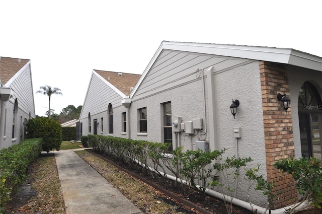 view of home's exterior