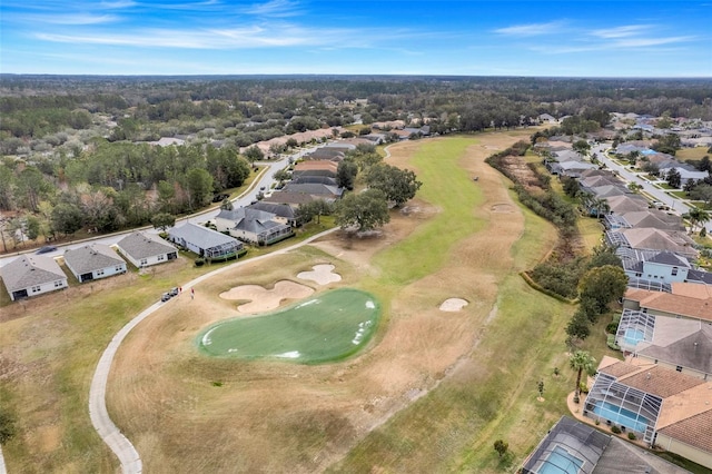4605 Lisette Cir, Brooksville, FL 34604 - aerial view of residential area featuring a golf club