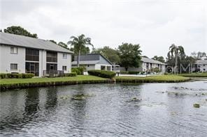 water view featuring a residential view